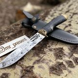 Ніж мисливський з гравіюванням КОЗАК. Подарунок чоловіку КОЗАК фото