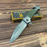 Зелений ніж викидний тактичний Browning №2 Browning №2 фото