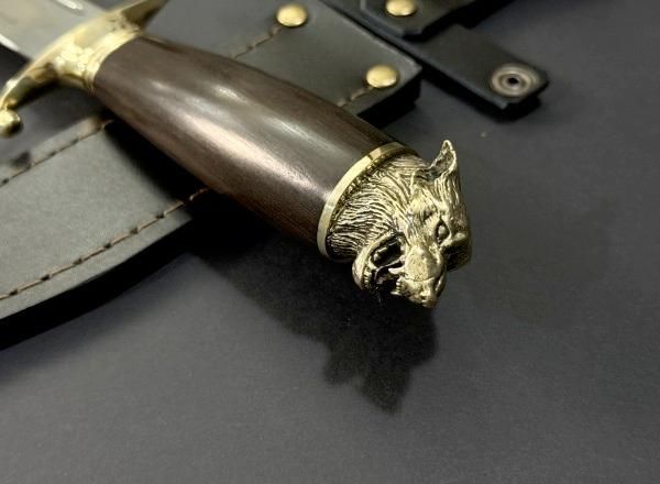 Мисливський ніж Фінка "Вовк" на подарунок Вовк фото