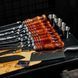 Набор шампуров Кейс-столик Blackwood №4 M. Шашлычный набор. Подарок отцу